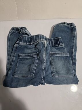 Gap Size 2 T Light Wash Elastic Waist Denim Joggers